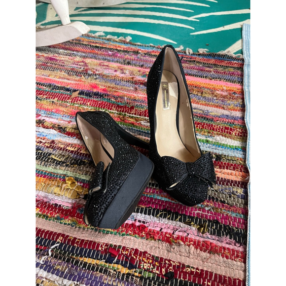 Women's INC International Concepts Heels Size 9M Black - Picture 4 of 6